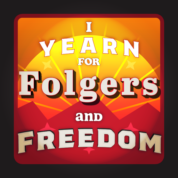 YEARN FOR FREEDOM | Printed Humor Tee