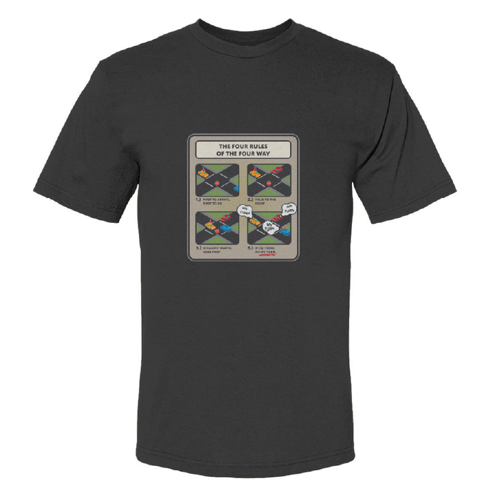 STOP SIGN FIASCO | Printed Humor Tee