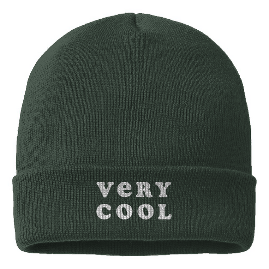 VERY COOL | Embroidered Beenie Cap