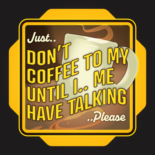 COFFEE TALK | Printed Humor Tee