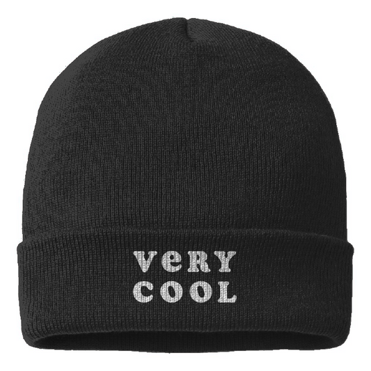 VERY COOL | Embroidered Beenie Cap